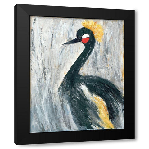 If the Crown Fits    Black Modern Wood Framed Art Print with Double Matting by Ebert, Roey