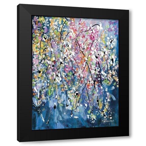 Better Together I Black Modern Wood Framed Art Print by Ebert, Roey