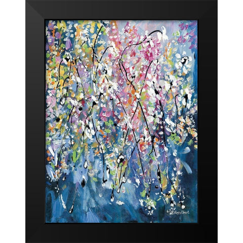 Better Together I Black Modern Wood Framed Art Print by Ebert, Roey