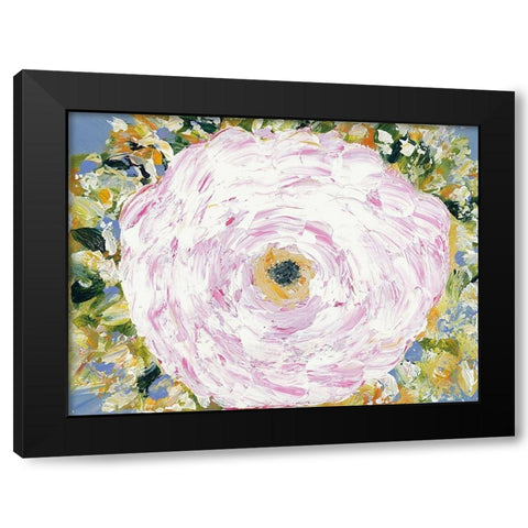 Be Bold Black Modern Wood Framed Art Print with Double Matting by Ebert, Roey