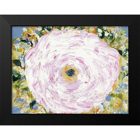 Be Bold Black Modern Wood Framed Art Print by Ebert, Roey