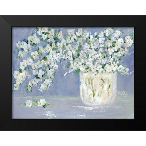 Beauty Overflows II Black Modern Wood Framed Art Print by Ebert, Roey