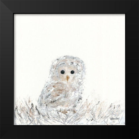 Good Night Little One Black Modern Wood Framed Art Print by Ebert, Roey