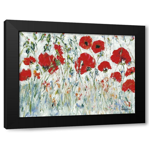 Renewal Black Modern Wood Framed Art Print by Ebert, Roey