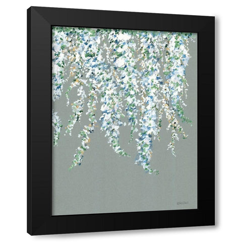 Wisteria in Bloom    Black Modern Wood Framed Art Print with Double Matting by Ebert, Roey