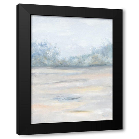 Landscape I Black Modern Wood Framed Art Print by Ebert, Roey