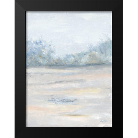 Landscape I Black Modern Wood Framed Art Print by Ebert, Roey