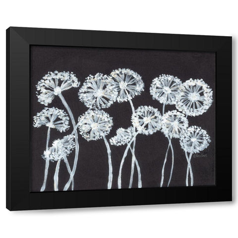 Field of Wishes Black Modern Wood Framed Art Print by Ebert, Roey
