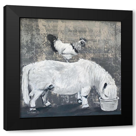 Shetland and Co. Black Modern Wood Framed Art Print with Double Matting by Redman, Suzi