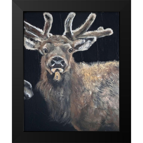 Hear the Word II    Black Modern Wood Framed Art Print by Redman, Suzi