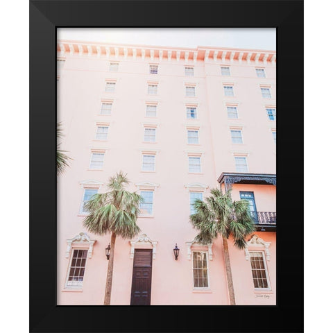 Sunkissed Hotel Black Modern Wood Framed Art Print by Rigsby, Jennifer