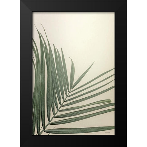 Golden Hour Palm Black Modern Wood Framed Art Print by Rigsby, Jennifer