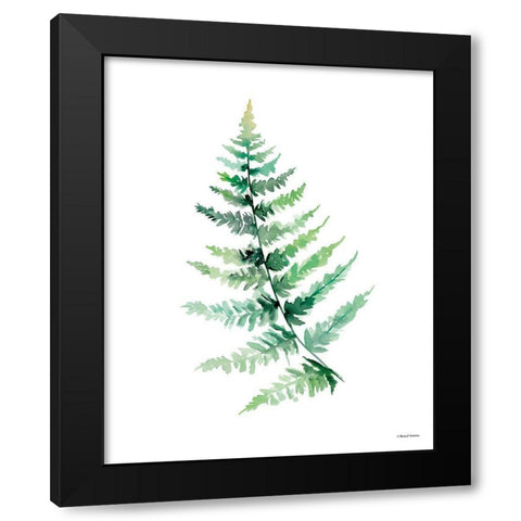 Watercolor Botanical III Black Modern Wood Framed Art Print by Nieman, Rachel