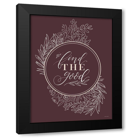 Find the Good Black Modern Wood Framed Art Print with Double Matting by Nieman, Rachel