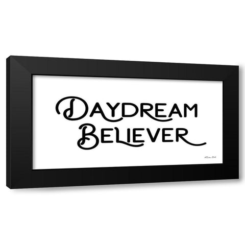 Daydream Believer Black Modern Wood Framed Art Print by Ball, Susan