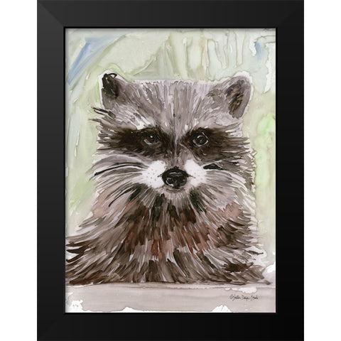 Pacific Coast Wildlife 2 Black Modern Wood Framed Art Print by Stellar Design Studio