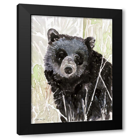 Pacific Coast Wildlife 4 Black Modern Wood Framed Art Print with Double Matting by Stellar Design Studio