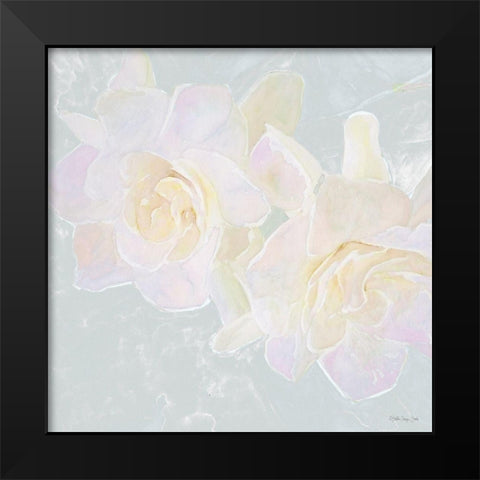 Rose Bouquet 1   Black Modern Wood Framed Art Print by Stellar Design Studio