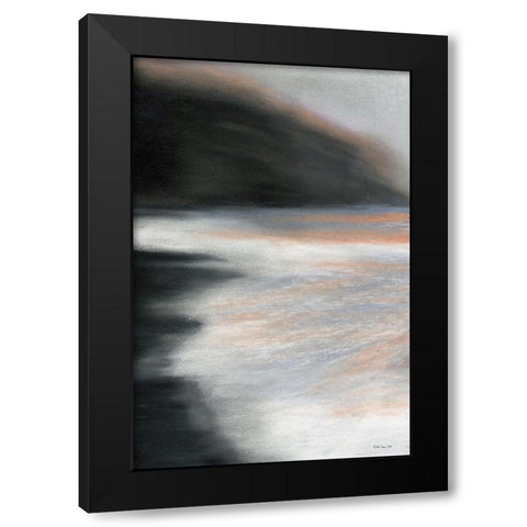 Pacific Tide 1   Black Modern Wood Framed Art Print by Stellar Design Studio