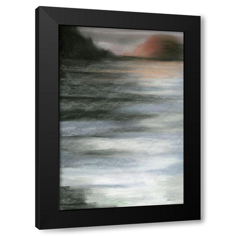 Pacific Tide 2   Black Modern Wood Framed Art Print by Stellar Design Studio