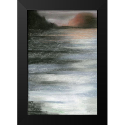 Pacific Tide 2   Black Modern Wood Framed Art Print by Stellar Design Studio