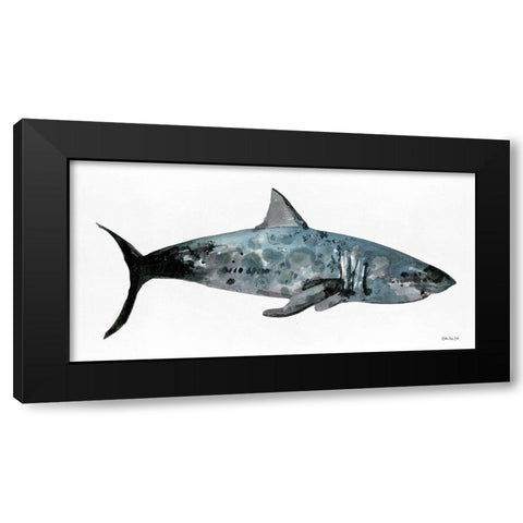 Apex Predator   Black Modern Wood Framed Art Print with Double Matting by Stellar Design Studio