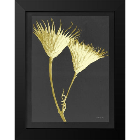 Forms in Nature 2 Black Modern Wood Framed Art Print by Stellar Design Studio