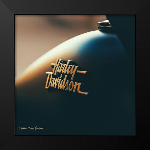 Harley I Black Modern Wood Framed Art Print by Seven Trees Design