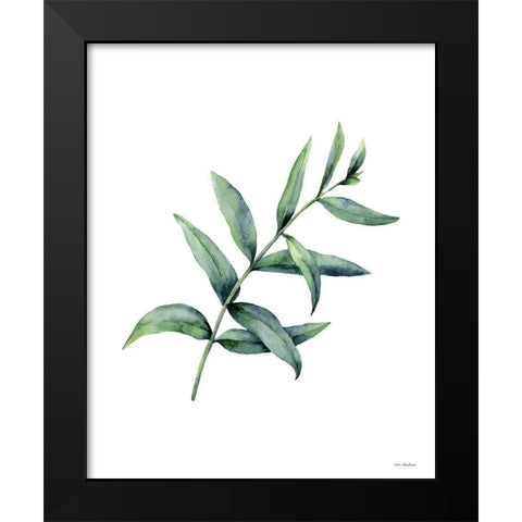 Eucalyptus V Black Modern Wood Framed Art Print by Seven Trees Design