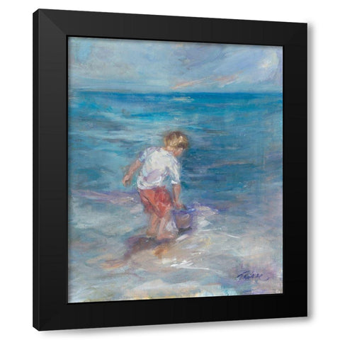 Sea Fun Black Modern Wood Framed Art Print by Owen-Cullimore, Tracy