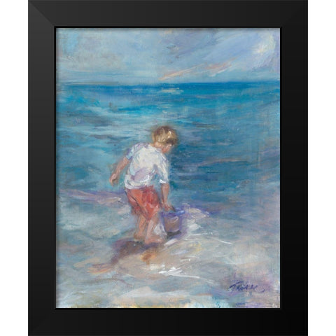 Sea Fun Black Modern Wood Framed Art Print by Owen-Cullimore, Tracy