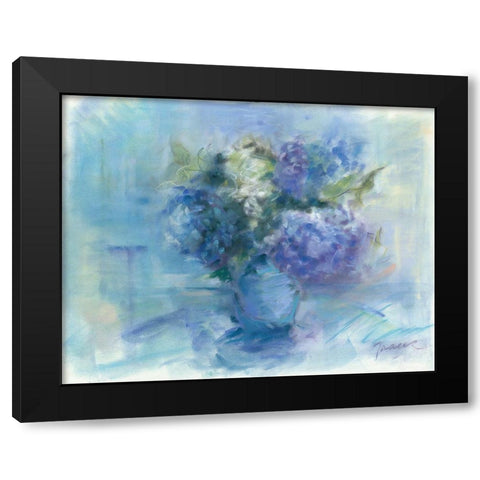 Bouquet Black Modern Wood Framed Art Print by Owen-Cullimore, Tracy
