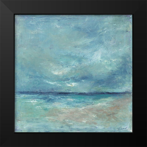 Coastal Escape Black Modern Wood Framed Art Print by Owen-Cullimore, Tracy