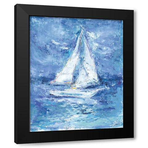 Perfect Sailing Day Black Modern Wood Framed Art Print with Double Matting by Owen-Cullimore, Tracy