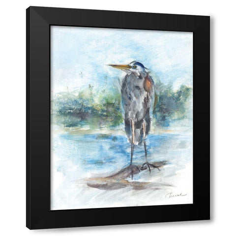 The Lookout Black Modern Wood Framed Art Print with Double Matting by Owen-Cullimore, Tracy