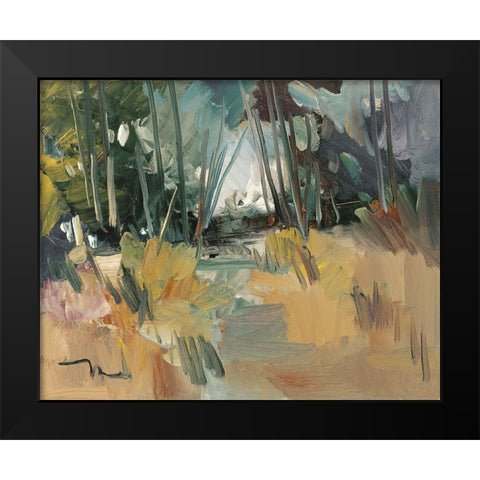 A New Day    Black Modern Wood Framed Art Print by Trujillo, Jose