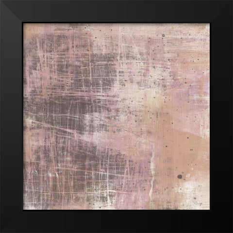 Getting Closer to Peace Black Modern Wood Framed Art Print by Yass Naffas Designs