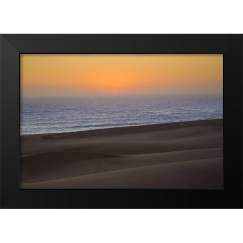 Namibia, Namib Desert, Swakopmund Skeleton Coast Black Modern Wood Framed Art Print by Kaveney, Wendy