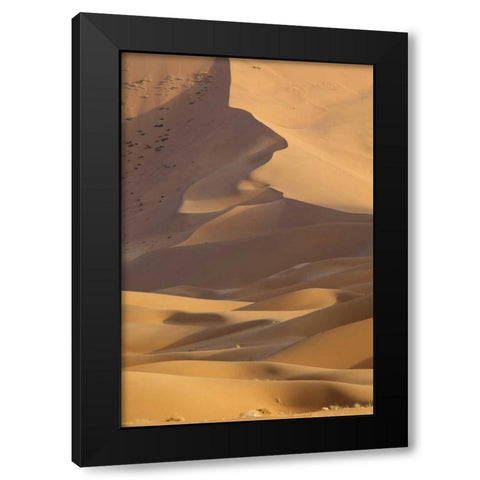 China, Badain Jaran Desert Desert scenic Black Modern Wood Framed Art Print with Double Matting by Anon, Ellen