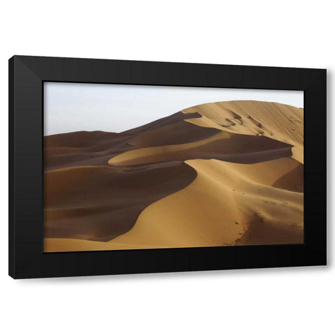 China, Badain Jaran Desert landscape Black Modern Wood Framed Art Print with Double Matting by Anon, Ellen