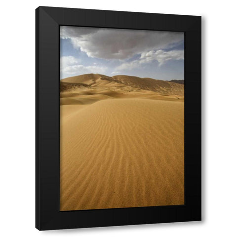 China, Badain Jaran Desert landscape Black Modern Wood Framed Art Print with Double Matting by Anon, Ellen