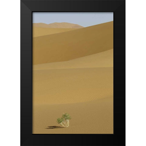 China, Gansu Province Badain Jaran Desert Black Modern Wood Framed Art Print by Anon, Josh