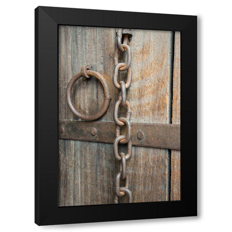 India-Delhi Humayuns Tomb-aka Maqbara-i Humayun-tomb of Mughal Emperor Humayun-circa 1558  Black Modern Wood Framed Art Print with Double Matting by Hopkins, Cindy Miller