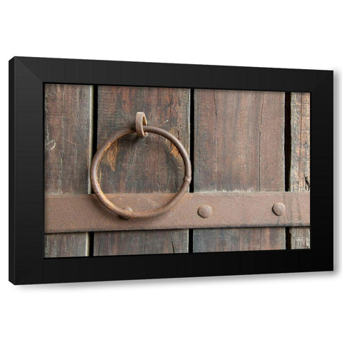 India-Delhi Humayuns Tomb-aka Maqbara-i Humayun-tomb of Mughal Emperor Humayun-circa 1558  Black Modern Wood Framed Art Print with Double Matting by Hopkins, Cindy Miller