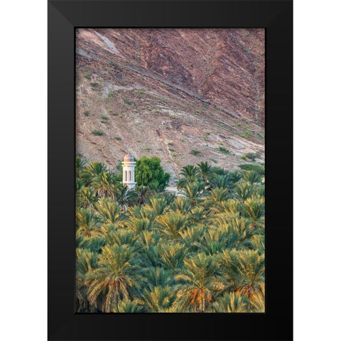 Middle East-Arabian Peninsula-Oman-Ad Dakhiliyah-Nizwa Black Modern Wood Framed Art Print by Wilson, Emily M.
