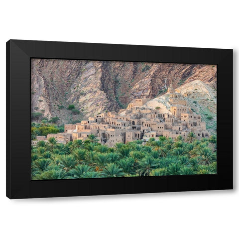 Middle East-Arabian Peninsula-Oman-Ad Dakhiliyah-Nizwa Black Modern Wood Framed Art Print with Double Matting by Wilson, Emily M.