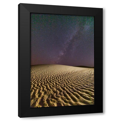 Middle East-Arabian Peninsula-Ash Sharqiyah North-Bidiyah Black Modern Wood Framed Art Print by Wilson, Emily M.