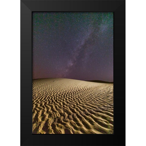 Middle East-Arabian Peninsula-Ash Sharqiyah North-Bidiyah Black Modern Wood Framed Art Print by Wilson, Emily M.