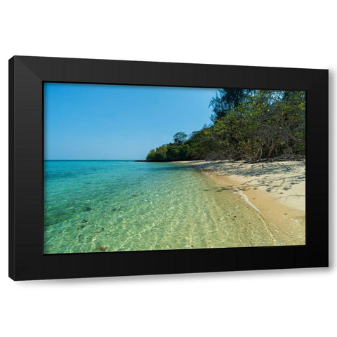 Ko Kradan-Talay Trang archipelago-Thailand Black Modern Wood Framed Art Print with Double Matting by Pitamitz, Sergio