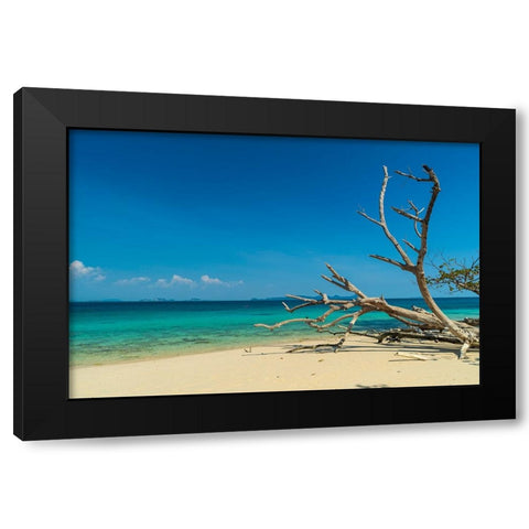 Ko Kradan-Talay Trang archipelago-Thailand Black Modern Wood Framed Art Print with Double Matting by Pitamitz, Sergio